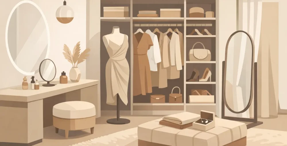 Bespoke Dressing Rooms Made for Private Ritual