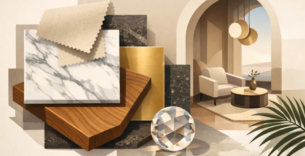 Custom Materials for Luxury Interiors That Endure